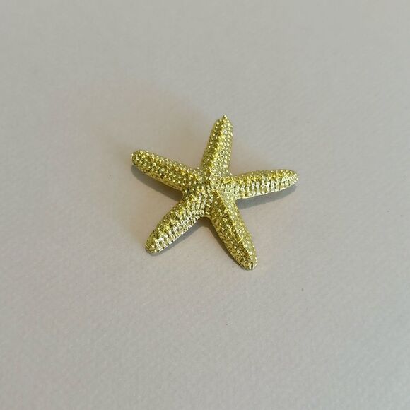 Starfish brooch M979 - Picture 2 of 4